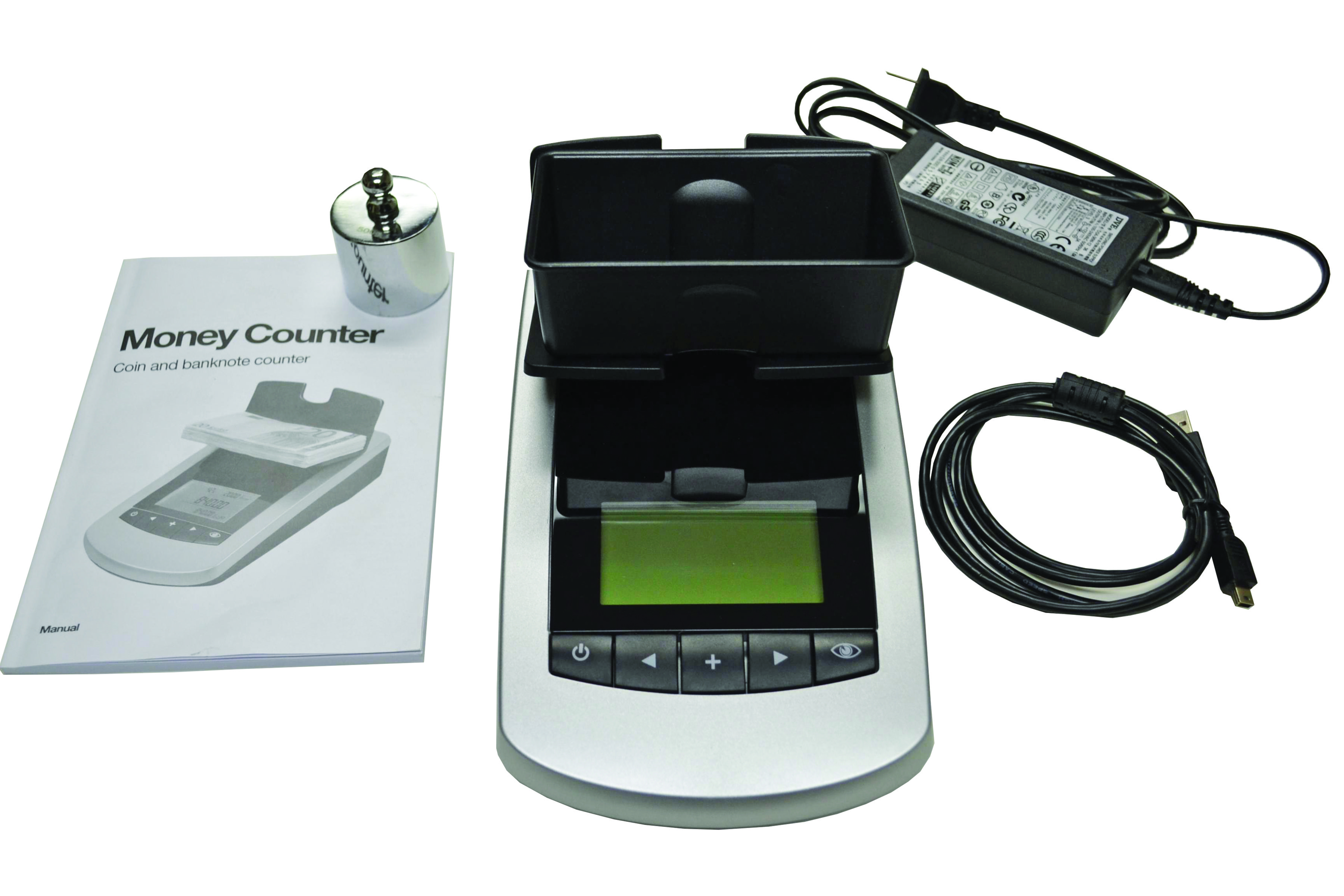 MCS-1000: Money Counting Scale Box Contents